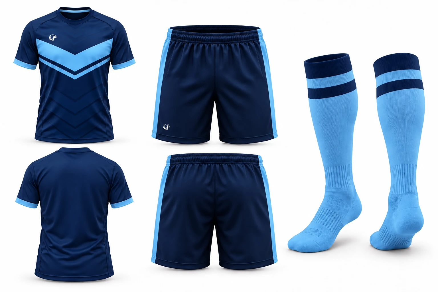 Horizon Navy / Sky full kit