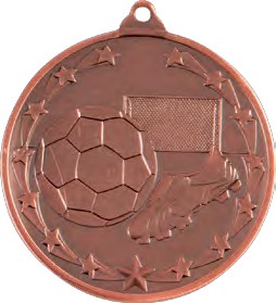 Starboot Football Medal front view
