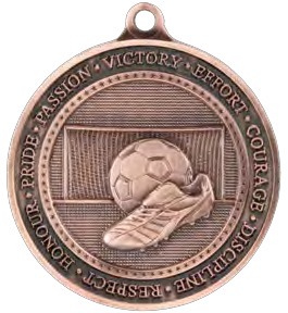 Olympia Boot & Ball Medal front view