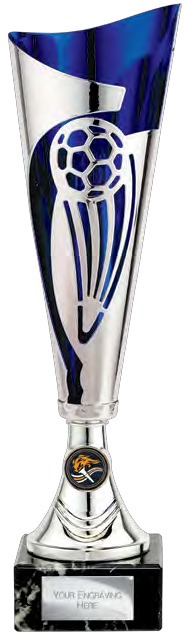 Champions Football — Blue front view