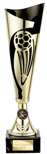 Champions Football — Gold front view