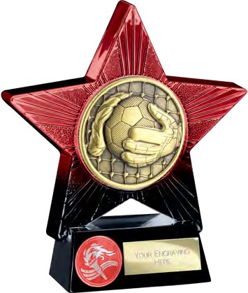 Superstar Goalkeeper Red front view