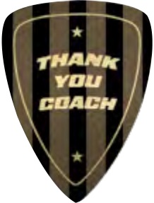 Thank You Coach selected award design
