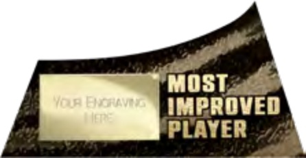 Most Improved Player selected award design