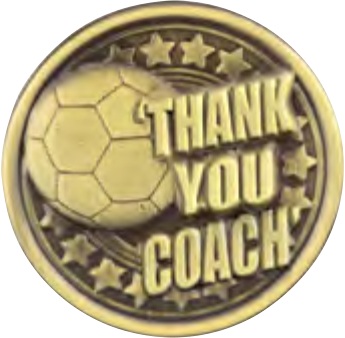Thank You Coach selected award design