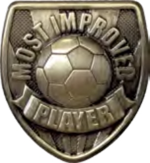 Most Improved Player selected award design