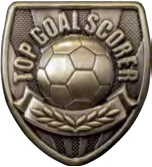 Top Goal Scorer selected award design