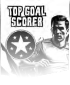 Top Goal Scorer selected award design