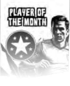 Prime Football โ Black โ Player Of The Month selected award design