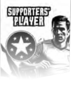 Supporters’ Player selected award design