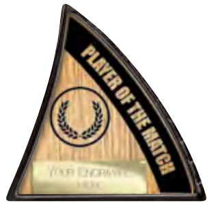 Power Boot Football — Player Of The Match selected award design