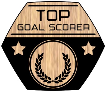 Top Goal Scorer selected award design