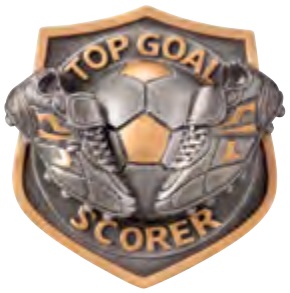 Top Goal Scorer selected award design