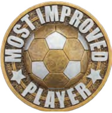 Most Improved Player selected award design