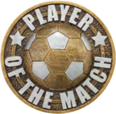 Ikon Football — Player Of The Match selected award design