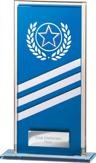 Talisman Mirror Blue front view