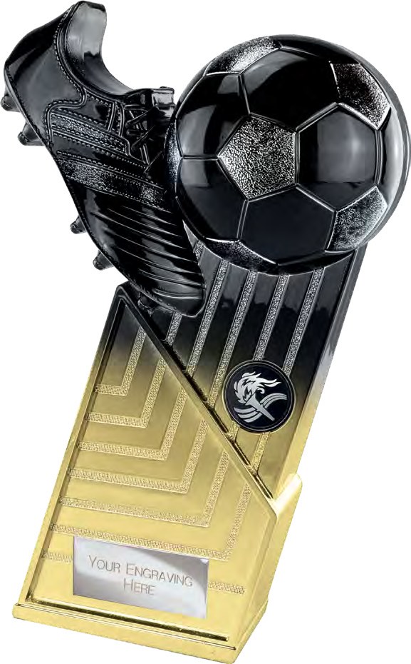 The Marauders Carbon Black & Gold front view