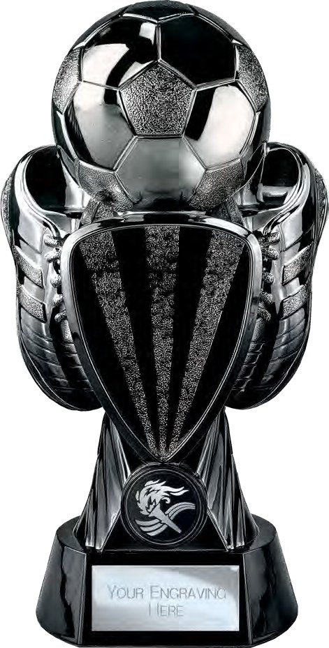 Tournament Gunmetal & Black front view
