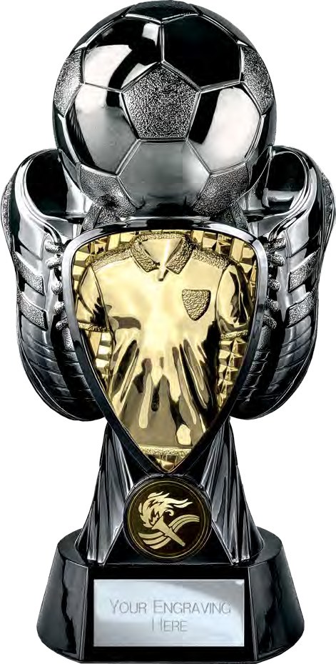 Tournament Gunmetal & Gold front view