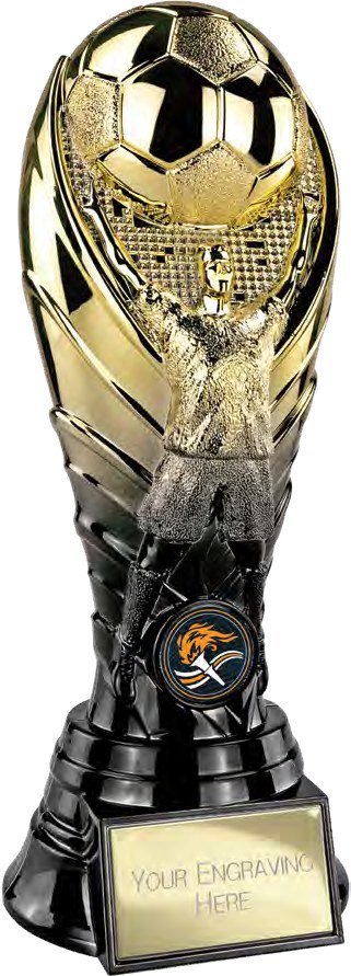 The Winning Goal Football Gunmetal front view