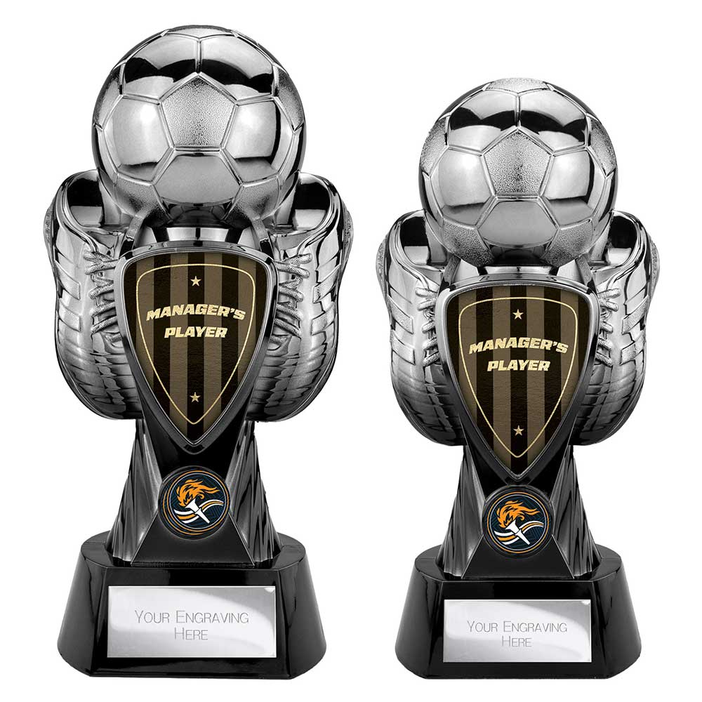 Tournament Gunmetal & Black — Manager’s Player front view