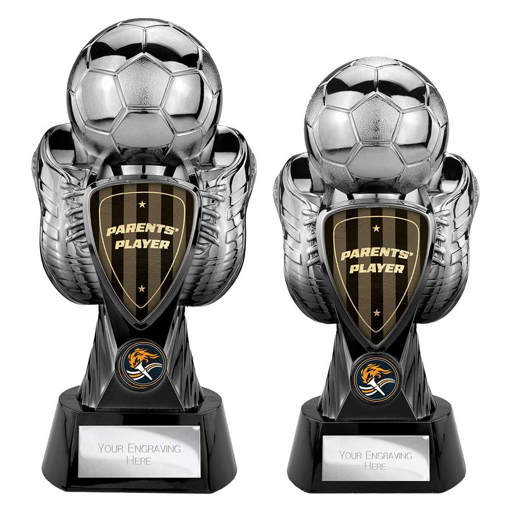 Tournament Gunmetal & Black — Parents’ Player front view