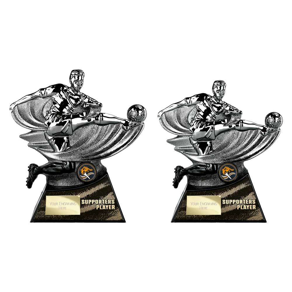 Power Strike — Gunmetal & Black — Supporters Player front view
