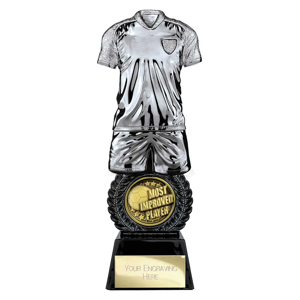 Intensity Football — Gunmetal — Most Improved Player front view