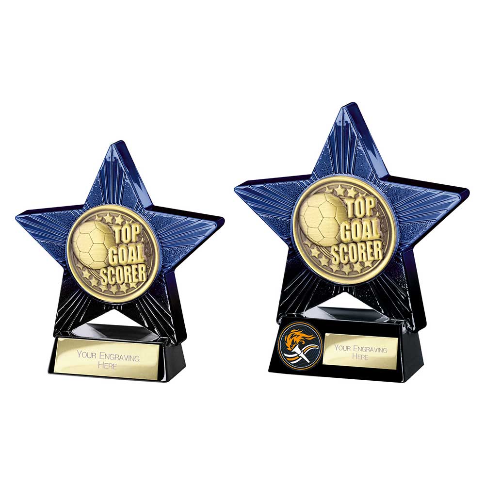 Superstar Football — Blue — Top Goal Scorer front view