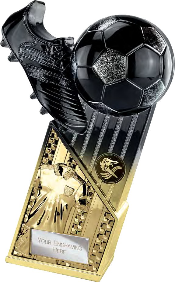 The Marauders Carbon Black & Gold front view