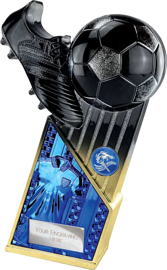 The Marauders Carbon Black & Blue front view
