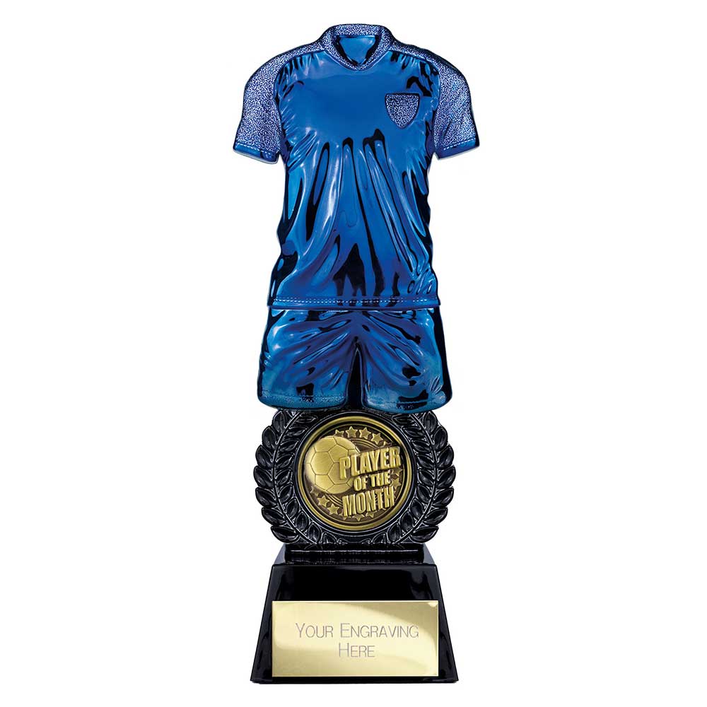Intensity Football — Blue — Player Of The Month front view