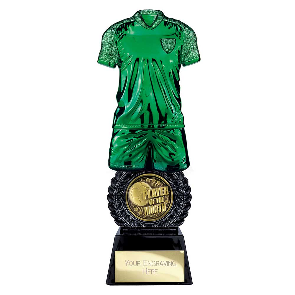 Intensity Football — Green — Player Of The Month front view
