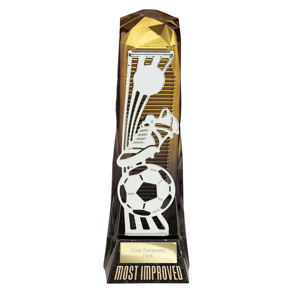 Shard Football — Boot & Ball — Most Improved Player front view