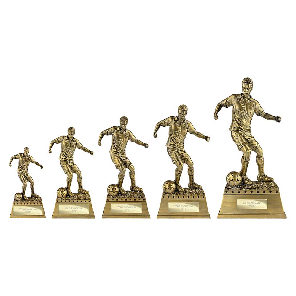 Classic Football Male Figure front view